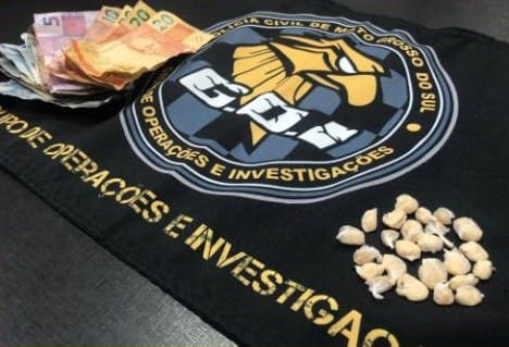 Polícia Civil prende indivíduo por tráfico de drogas em Campo Grande