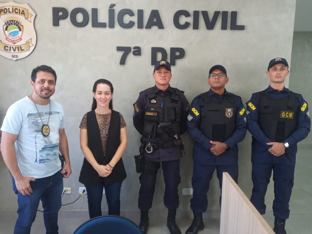 Polícia Civil recebe visita da Guarda Municipal para tratar de furtos de fios de cobre em Campo Grande
