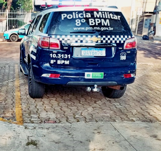 Homem é preso por dirigir motocicleta sob influência de álcool após sofrer queda de motocicleta em Nova Andradina