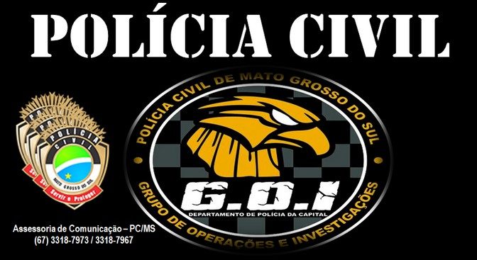 POLÍCIA CIVIL/ GOI Cumpre 2 Mandados de Prisão