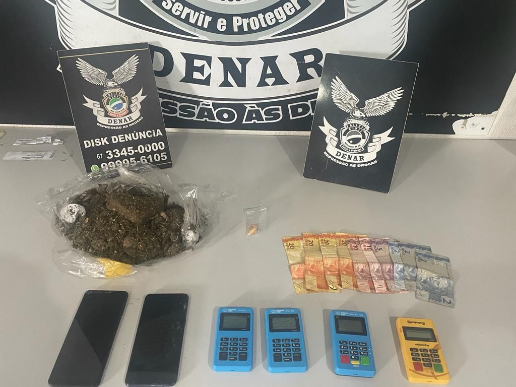 Polícia Civil prende casal por tráfico de drogas em Campo Grande