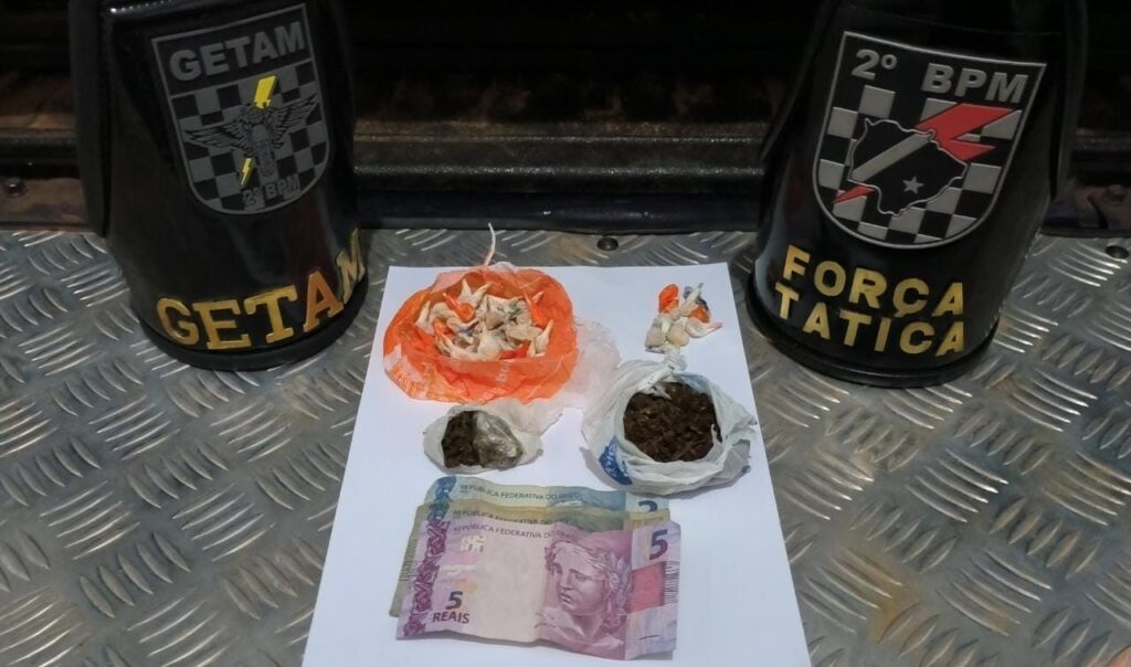 Polícia Militar apreende drogas e prende traficantes em Três Lagoas