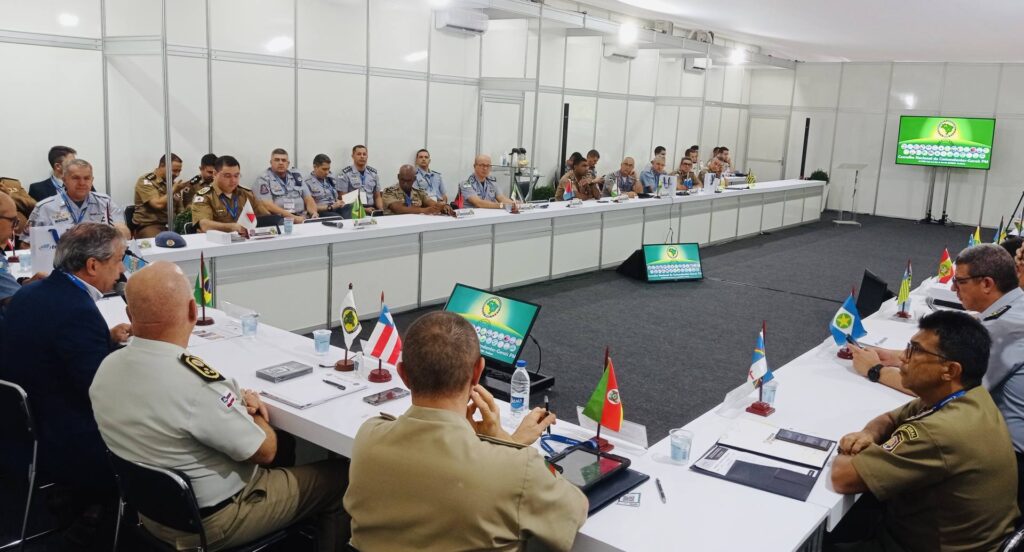 Comando da PMMS participa de reunião do CNCG e da maior feira de Segurança Pública da América Latina no Rio de Janeiro