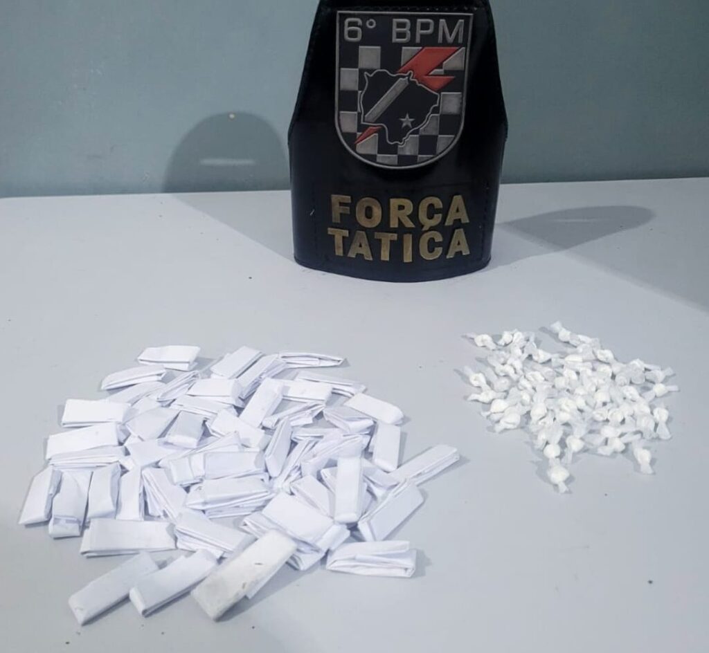 Força Tática de Corumbá prende autor de tráfico de drogas e captura foragido da justiça