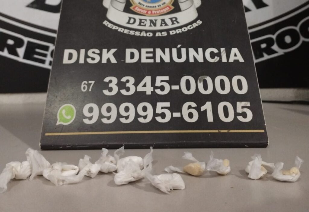 Mulher é presa pela quinta vez por tráfico de drogas em Campo Grande