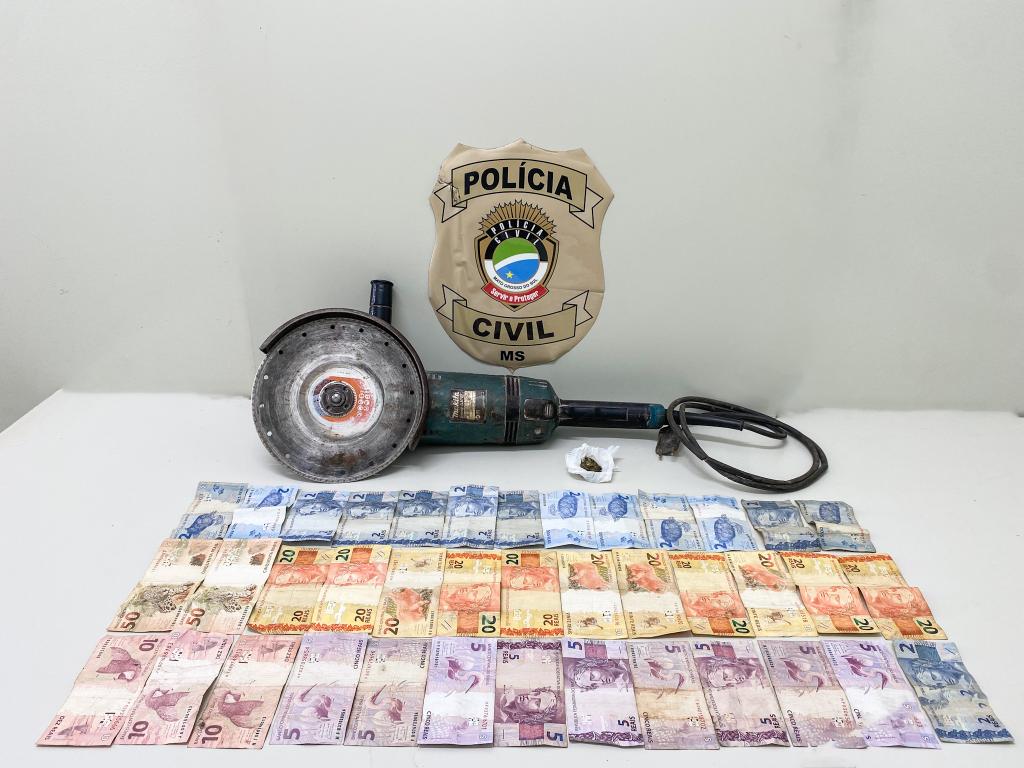 Polícia Civil esclarece furto em Naviraí e prende autor em flagrante