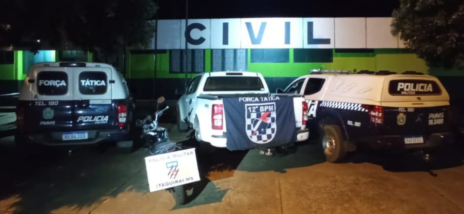 Policia Militar, em Operação conjunta recupera Veículo Furtado