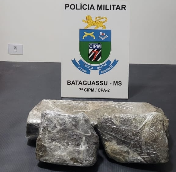 Polícia Militar prende traficante e apreende maconha no distrito de Nova Porto XV de Novembro