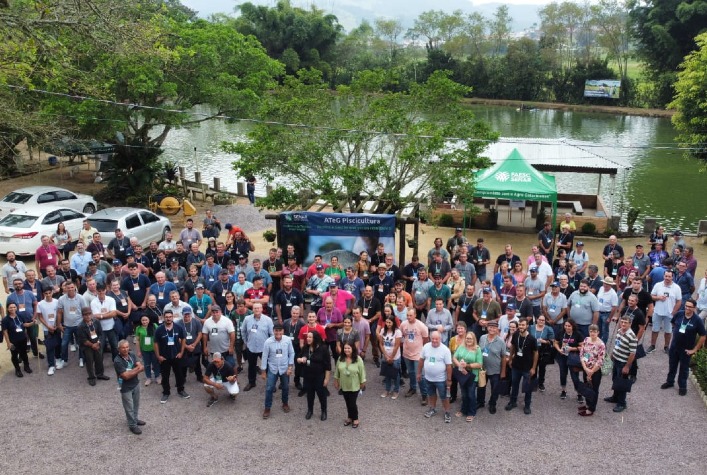 1° Dia de Campo Estadual na área de Piscicultura do Sistema FAESC/SENAR reúne mais de 220 participantes em Armazém
