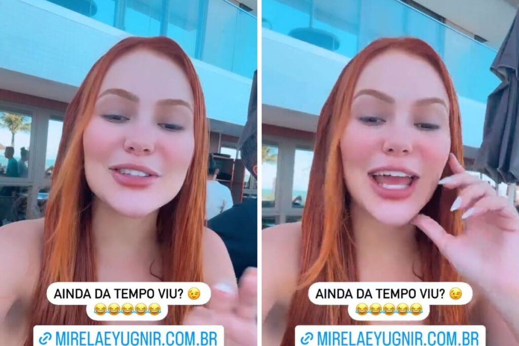 mirela janis pedindo presentes de casamento