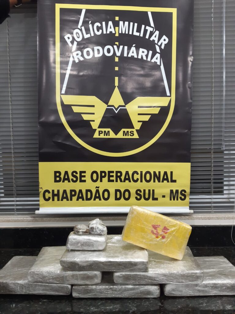 Batalhão de Polícia Militar Rodoviária apreende adolescente por tráfico de drogas em Chapadão do Sul