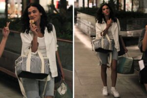Bruna Marquezine após gravação de Amor da Minha Vida