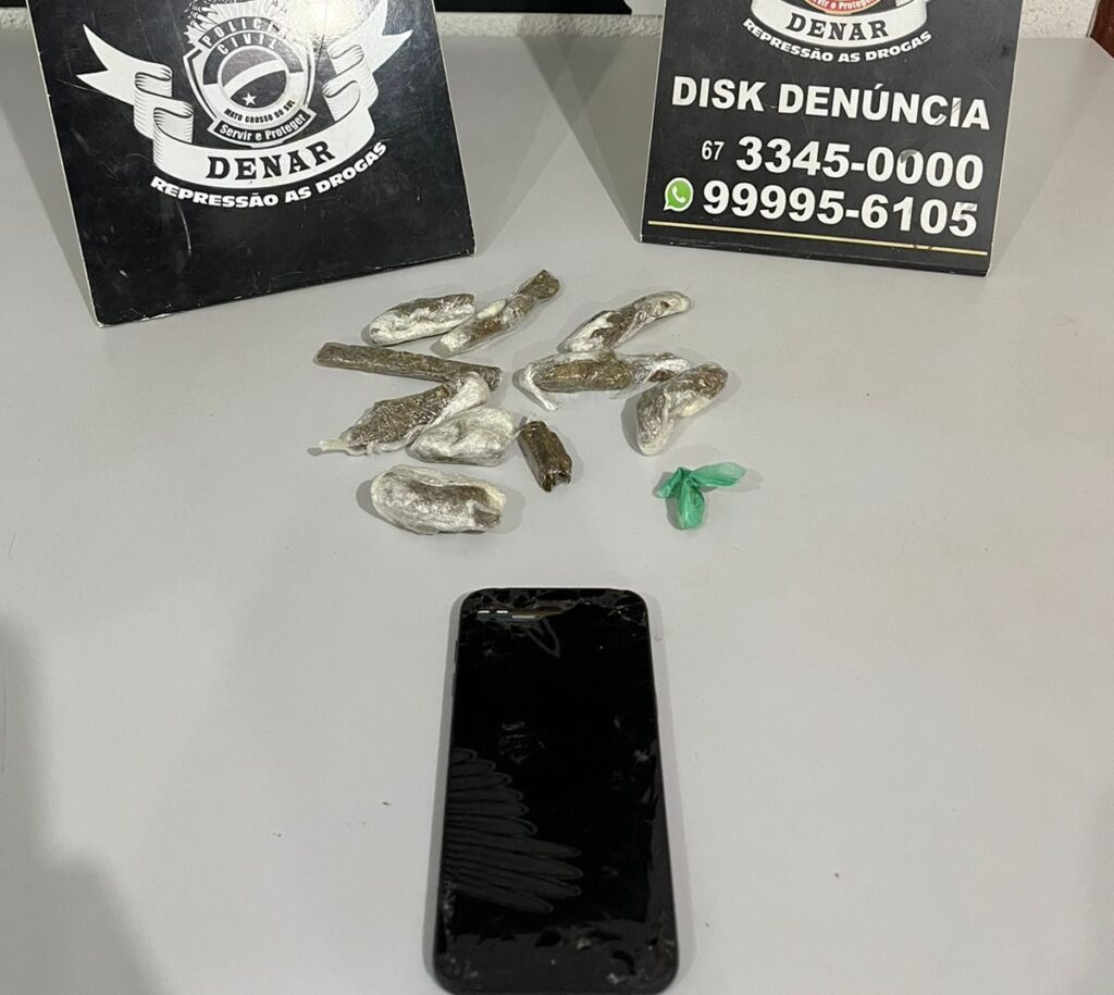 Polícia Civil cumpre mandado de busca e apreensão e prende homem por tráfico de drogaas