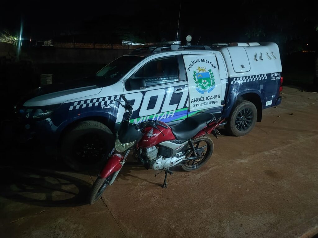 Polícia Militar apreende motocicleta e conduz jovem para a delegacia por direção perigosa em Angélica