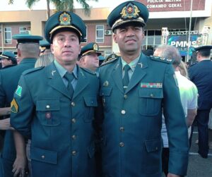 13º Batalhão de Polícia Militar parabeniza policial militar de Paranaíba promovido a Sargento PM