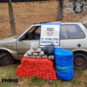 8ªCIPM: Polícia Militar prende em flagrante autor de tráfico de drogas e apreende mais de 160 quilogramas de entorpecentes