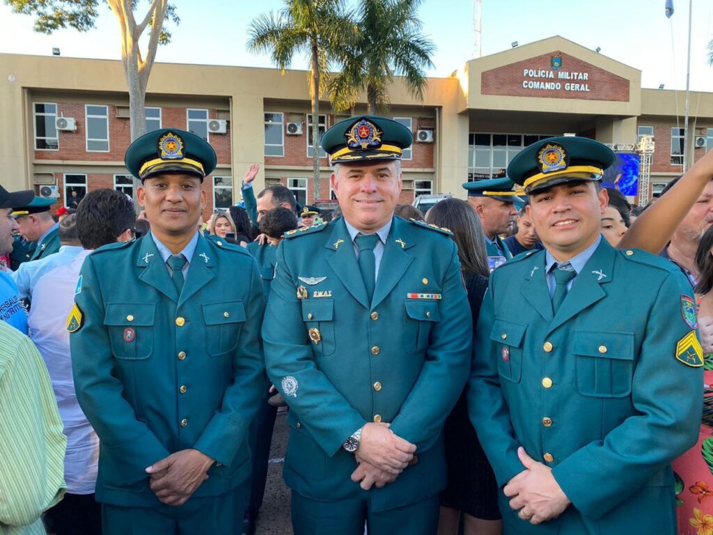 Dois policiais do 4º BPM são promovidos a 3º Sargento ao final de curso realizado em Campo Grande