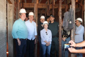 Governador do Estado, Eduardo Riedel, visita obra do novo Quartel da 4ª CIPM em Chapadão do Sul