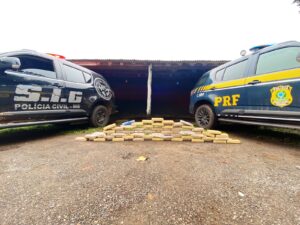 Polícia Civil e Polícia Rodoviária Federal apreendem cocaína, pasta base e maconha em Corumbá