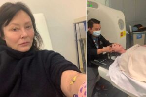 Shannen Doherty em tratamento contra o câncer