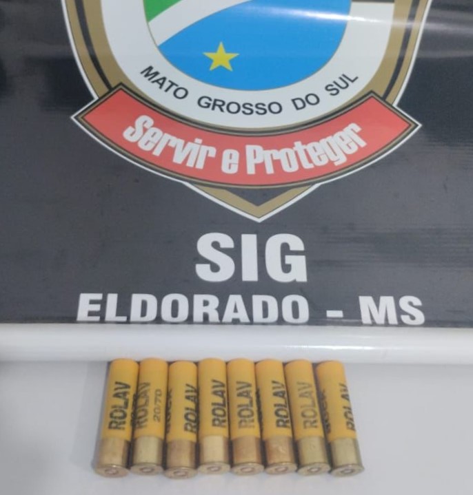Polícia Civil apreende munições em busca domiciliar em Eldorado