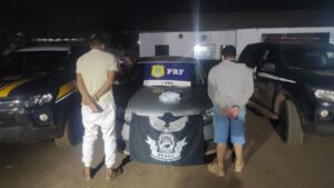 Dois homens são presos durante ação conjunta entre as Polícias Civil e Rodoviária Federal