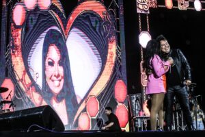 Paulinha Abelha é lembrada no TBT WS, evento de Wesley Safadão em Salvador