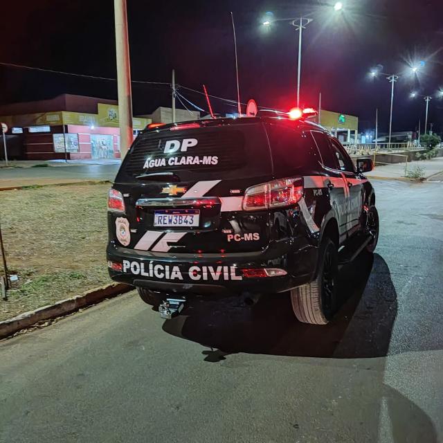Polícia Civil prende homem por tráfico de drogas em Água Clara
