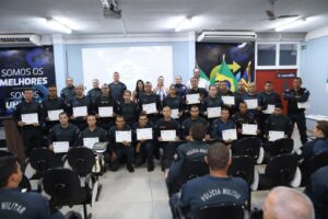 BPMTRAN realiza Solenidade de Formatura do IX Curso de Formação de Agente de Fiscalização de Trânsito