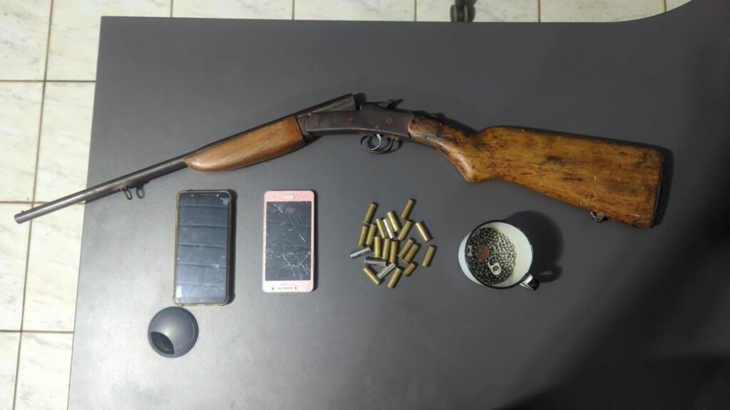 Homem é preso por posse ilegal de arma de fogo em Bonito