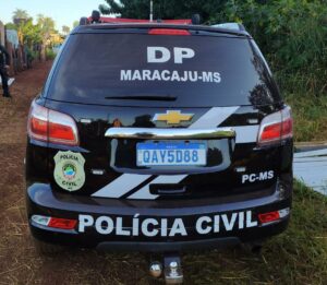 Polícia Civil realiza prisão em flagrante de indivíduo acusado de furtar casa em Maracaju