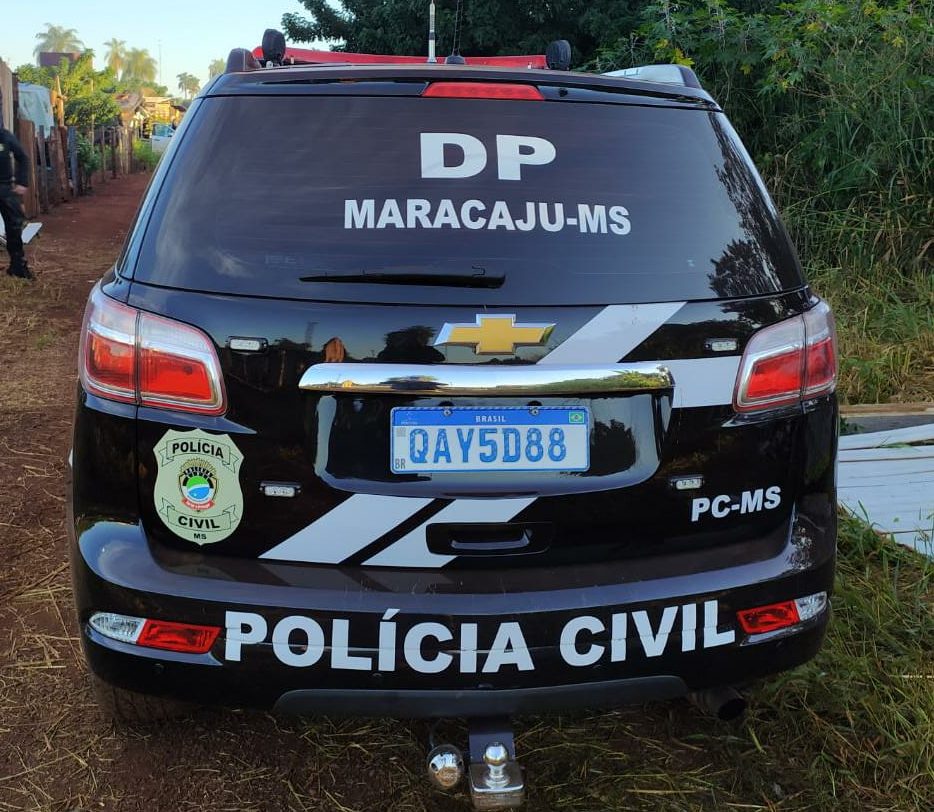 Polícia Civil realiza prisão em flagrante de indivíduo acusado de furtar casa em Maracaju