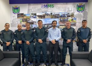 Polícia Militar recebe visita do GACEP para inspeção técnica em Coxim