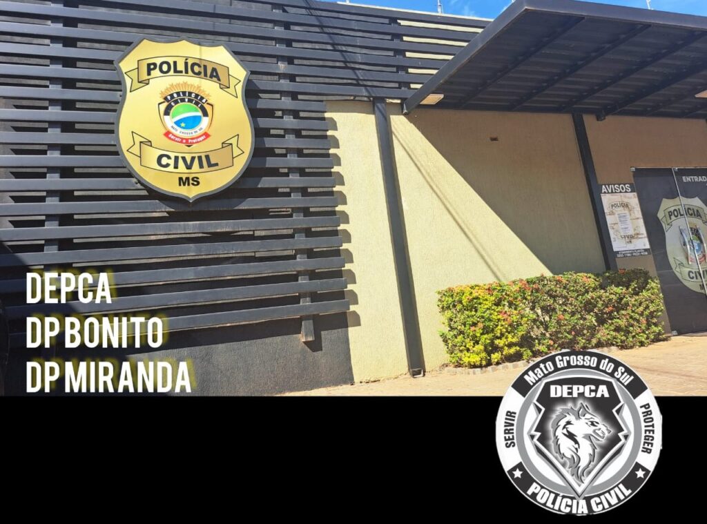 Operação Sentinela: Polícia Civil cumpre mandado de busca e apreensão em desfavor de dois homens que trafegarem grande quantidade de material de abuso sexual infanto-juvenil em âmbito cibernético em Miranda e Bonito