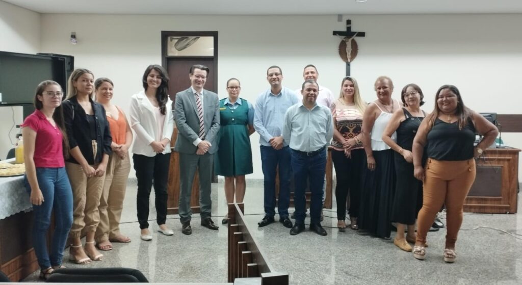 Polícia Civil participa de reunião no Fórum de Corumbá para tratar de temas referentes à proteção de mulheres vítimas de violência doméstica