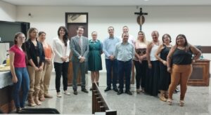 Polícia Civil participa de reunião no Fórum de Corumbá para tratar de temas referentes à proteção de mulheres vítimas de violência doméstica