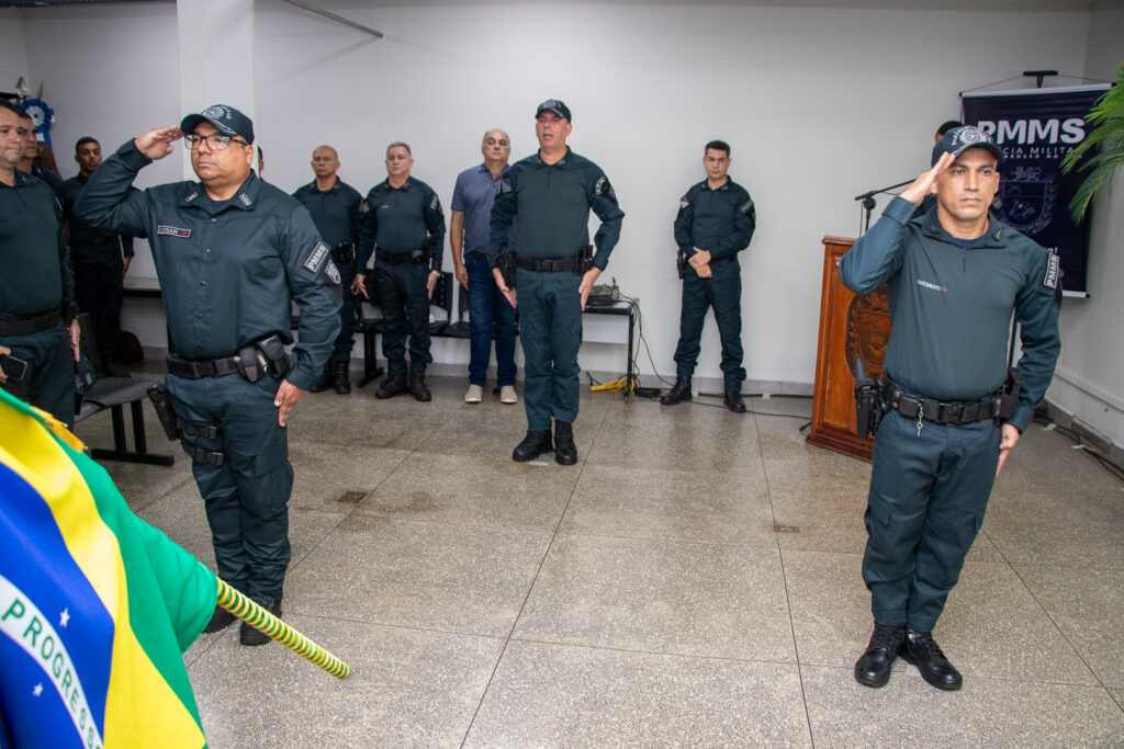 Cinco Unidades da PMMS recebem novos comandantes em Campo Grande