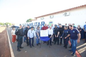 Distrito de Itahum conta com nova unidade da Polícia Militar