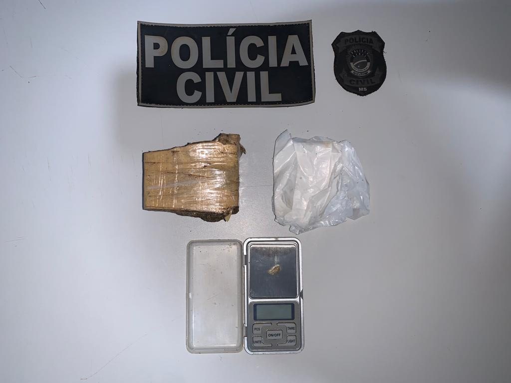 Polícia Civil desmantela ponto de tráfico de drogas na Vila Industrial de Aral Moreira