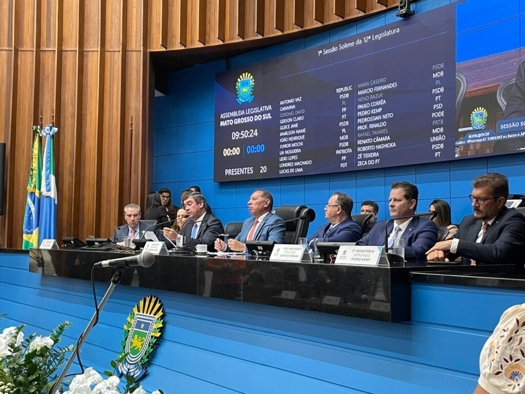 Delegado-Geral participa da abertura dos trabalhos legislativos na Assembleia Legislativa do Mato Grosso do Sul