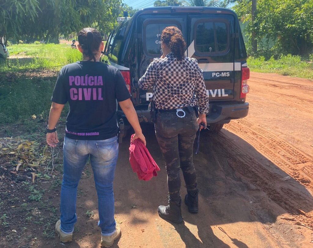 Polícia Civil efetua em Coxim a prisão de foragido do Mato Grosso acusado de estupro de vulnerável