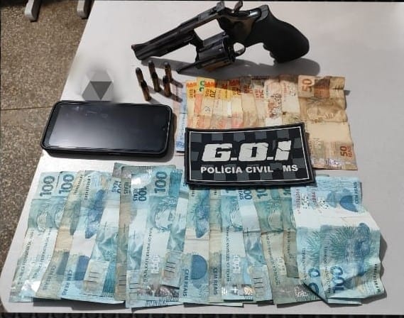 Polícia Civil prende foragido do sistema prisional e apreende arma de fogo em Rio Verde MT – MS
