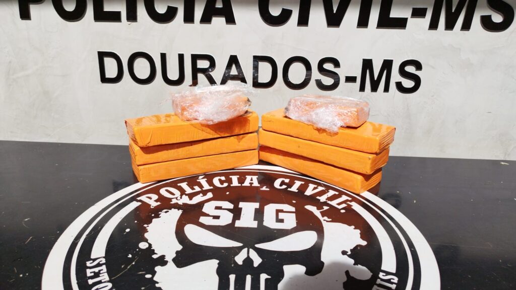 Polícia Civil prende traficante e apreende entorpecentes em Dourados