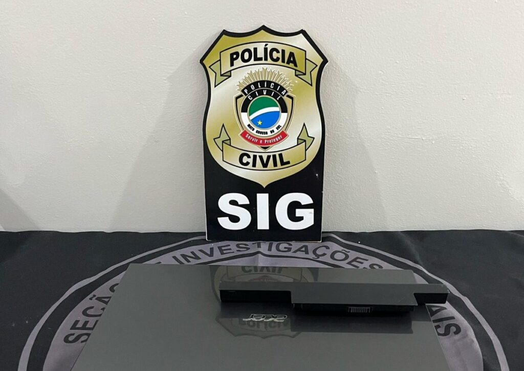 Polícia Civil recupera notebook furtado e prende mulher em flagrante por receptação em Nova Andradina