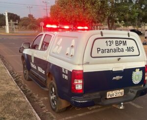 Em Paranaíba, Polícia Militar cumpre mandado de prisão durante atendimento de ocorrência no distrito Alto Tamandaré