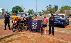 Policial Militar participa do 5º Desafio 30 Horas Solidárias em Coxim